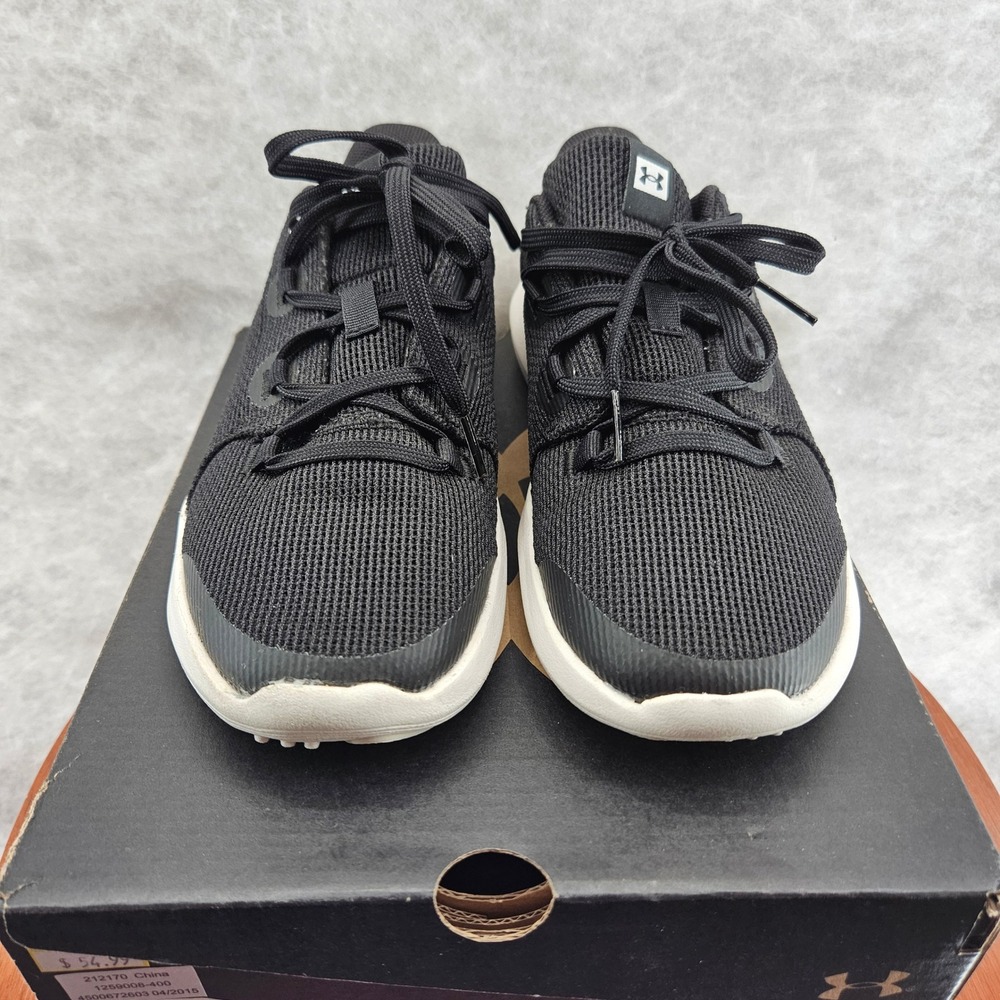 Under Armour‎ Sneakers Black & White size 3.5 youth